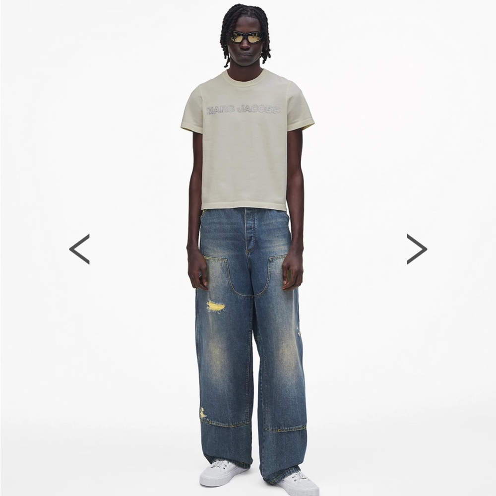 Marc Jacobs Women's Boyfriend Jeans - Blue Denim - Picture 3 of 8